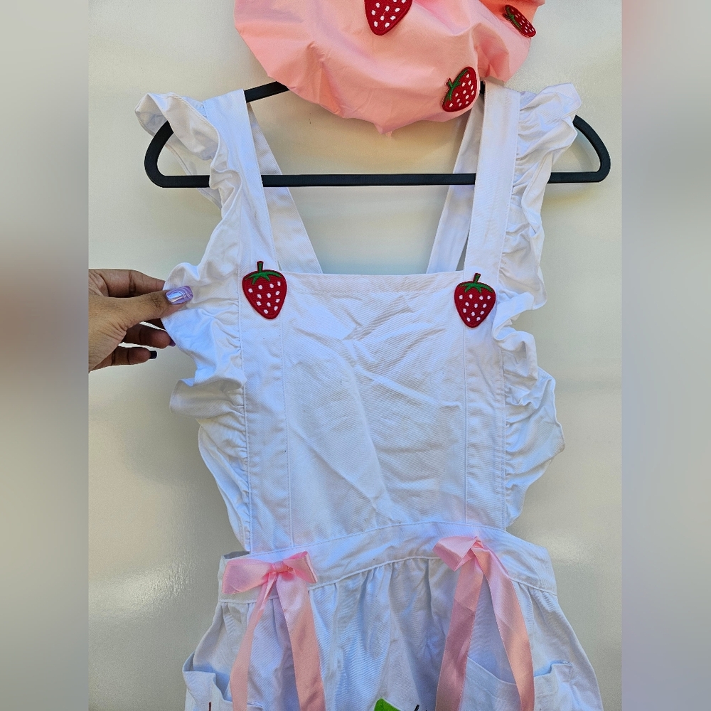Strawberry Shortcake Costume Apron - Picture 3 of 10